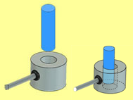 小型センサ　2-D平面位置センサ