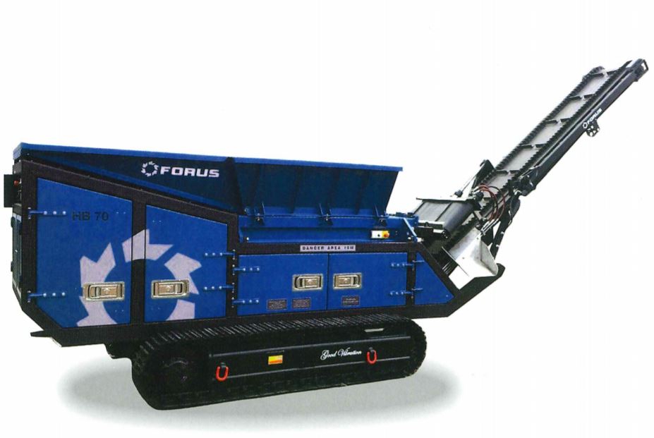 二軸車粉砕器　シュレッダー 自走式2軸シュレッダー『HB-70』 リョーキ | イプロスものづくり