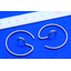 Ring hook spring stainless steel wire &Phi;1.8 forming