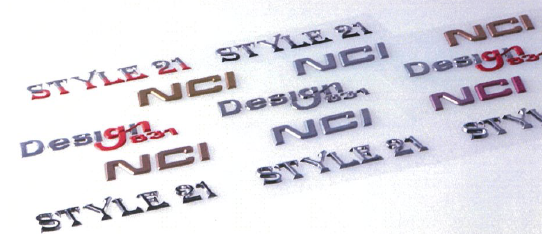 車両用加飾フィルム『3Dエンブレム』