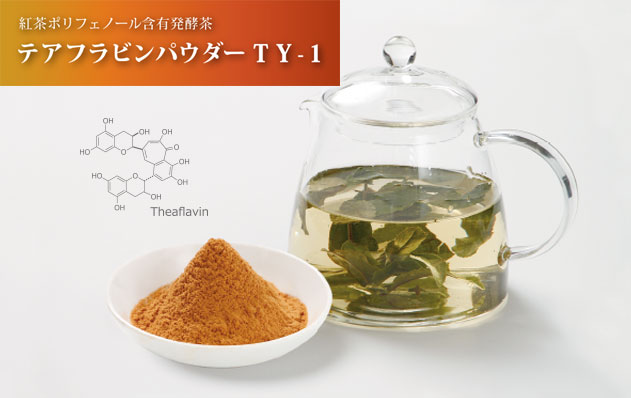 発酵茶『テアフラビンパウダーTY-1』