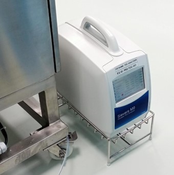 TOC＆導電率を使用したリアルタイム・低流量な医薬品の洗浄性評価