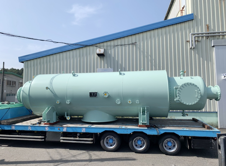 熱交換器 蒸気タービンの排気蒸気を復水に戻す 復水器 | 山科精