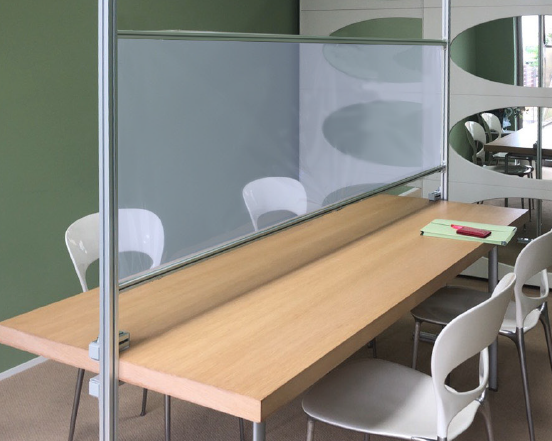 飛沫防止対策パーテーション