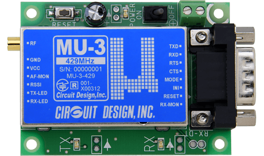 【交通監視向け】MU-3 RS232Cインターフェースキット