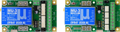 【電力監視向け】429/1216MHz帯 8接点入出力ボード