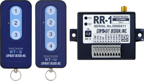 【公共交通機関向け】315MHz帯 RT/RRシリーズ リモコン