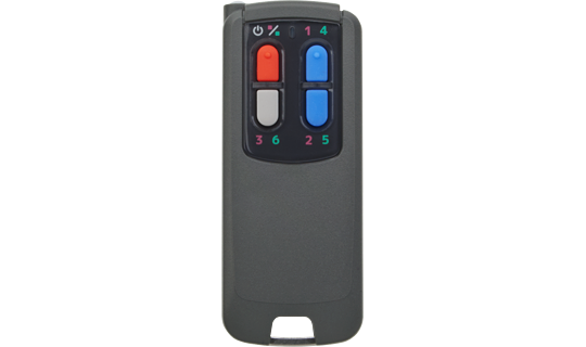 【エンタメ演出向け】2.4GHz帯 6接点 ワイヤレスリモコン