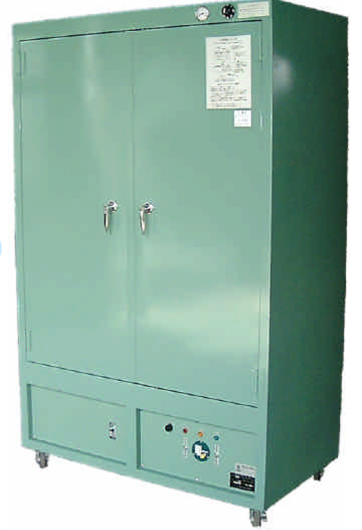 温風循環式　乾燥機　「ハマタケ型　業務用　被服乾燥機」