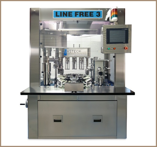 リンサー、フィラー、キャッパー1台3役『LINE FREE 3』