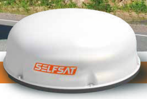 車載用 自動追尾式アンテナ『SELFSAT Drive』 INBYTE | イプロスものづくり