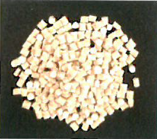 化石原料50%削減プラスチック『もみ殻入PPペレット』