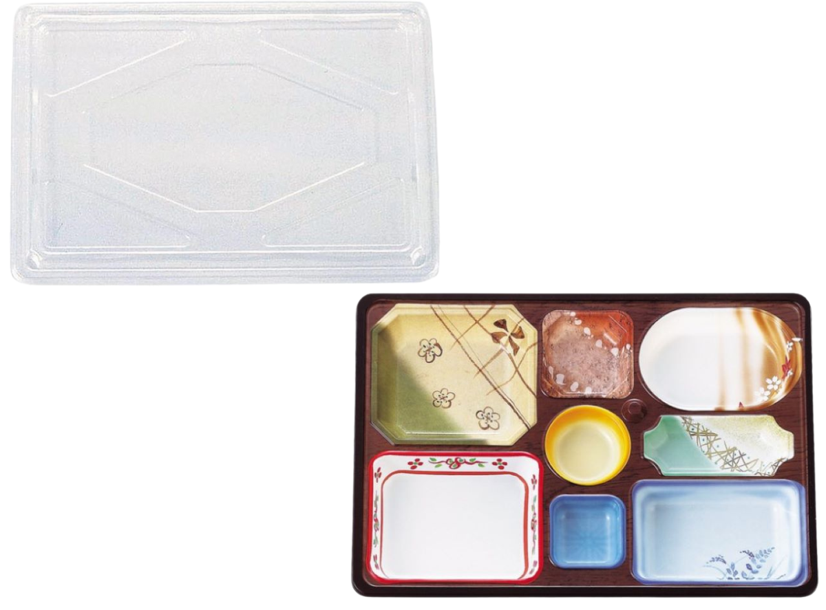 会席・仕出しに最適、大型使い捨て容器TS-130