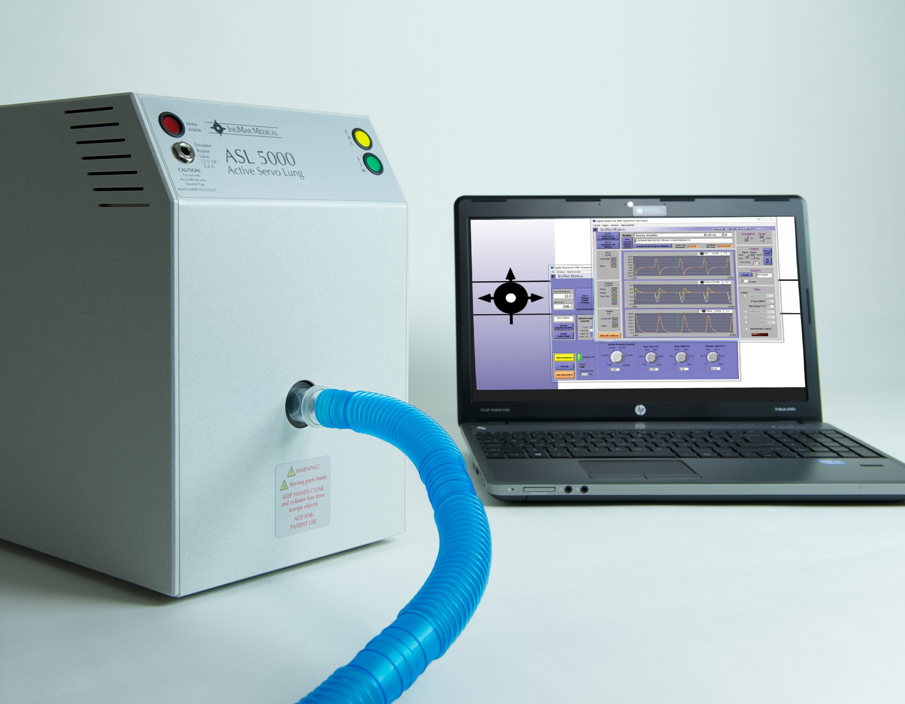 ASL5000 呼吸シミュレーター（イングマメディカル社）
