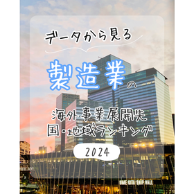 製造業の海外進出先　国・地域ランキング