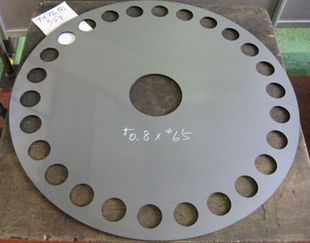 単独切断　レーザー加工製品事例集