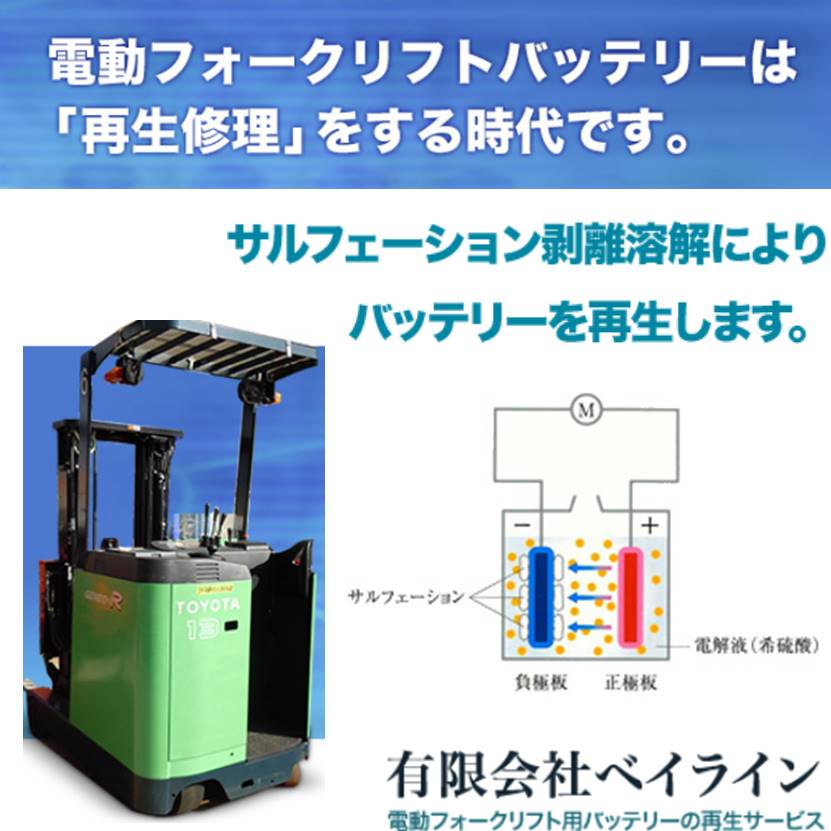 Ｑ&Ａ資料進呈中！【バッテリー再生事業】バッテリーの再生方法