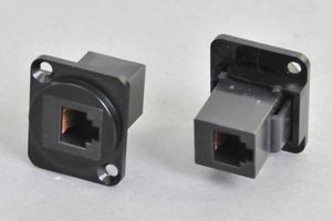 パネルマウント RJ12 TEL【ノイトリック型ベゼルセット品】 ネット