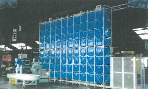 自動ラック保管方式　少量薬品配合装置