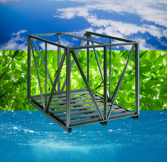 スチール梱包ケース