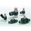 One-touch fitting built-in needle valve throttle valve