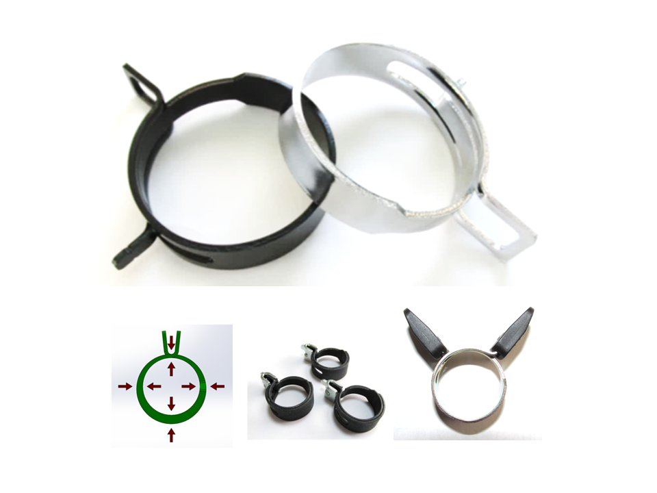 ホースクランプ『クレセントクランプ』