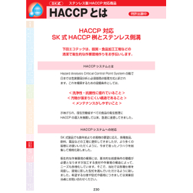 ステンレス製HACCP対応製品　製品カタログ
