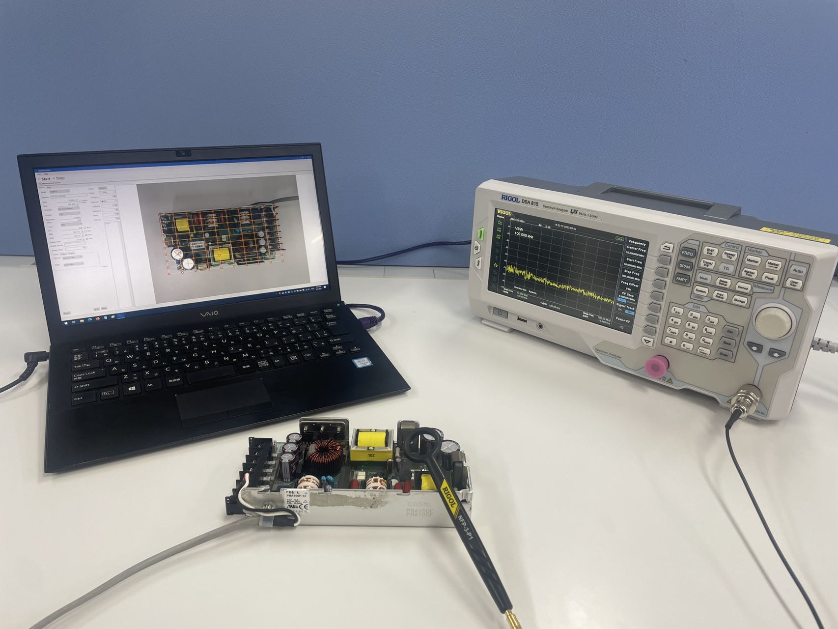 手軽に導入可能な電磁波可視化ソフトウェア『WMZERO』 | 森田テック