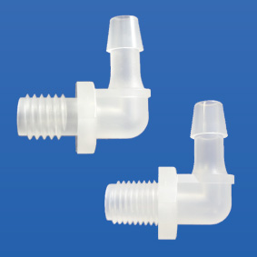 日本製フィッティング『アラムミニハーフエルボ』(樹脂製継手)