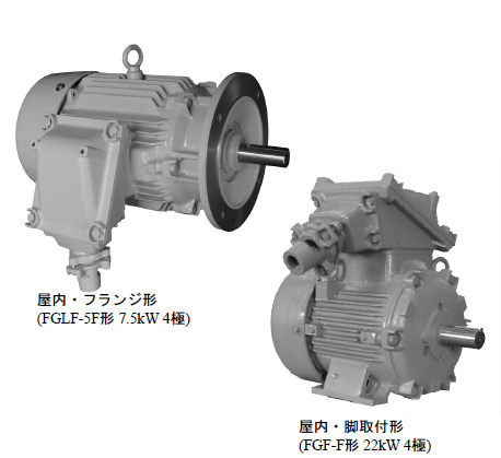 【Nidec耐圧防爆モータ】防爆型式検定代行機関合格品