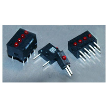 Dialight社　「φ2mm LED上向き/横向き1連/4連」