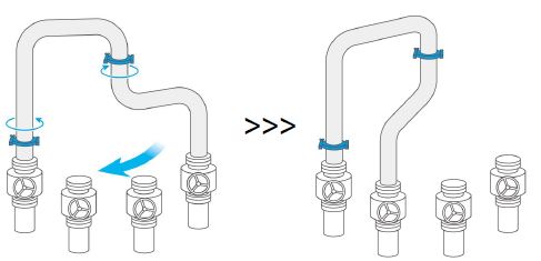 サニタリー配管用360°回転継手 導入事例VOL.9