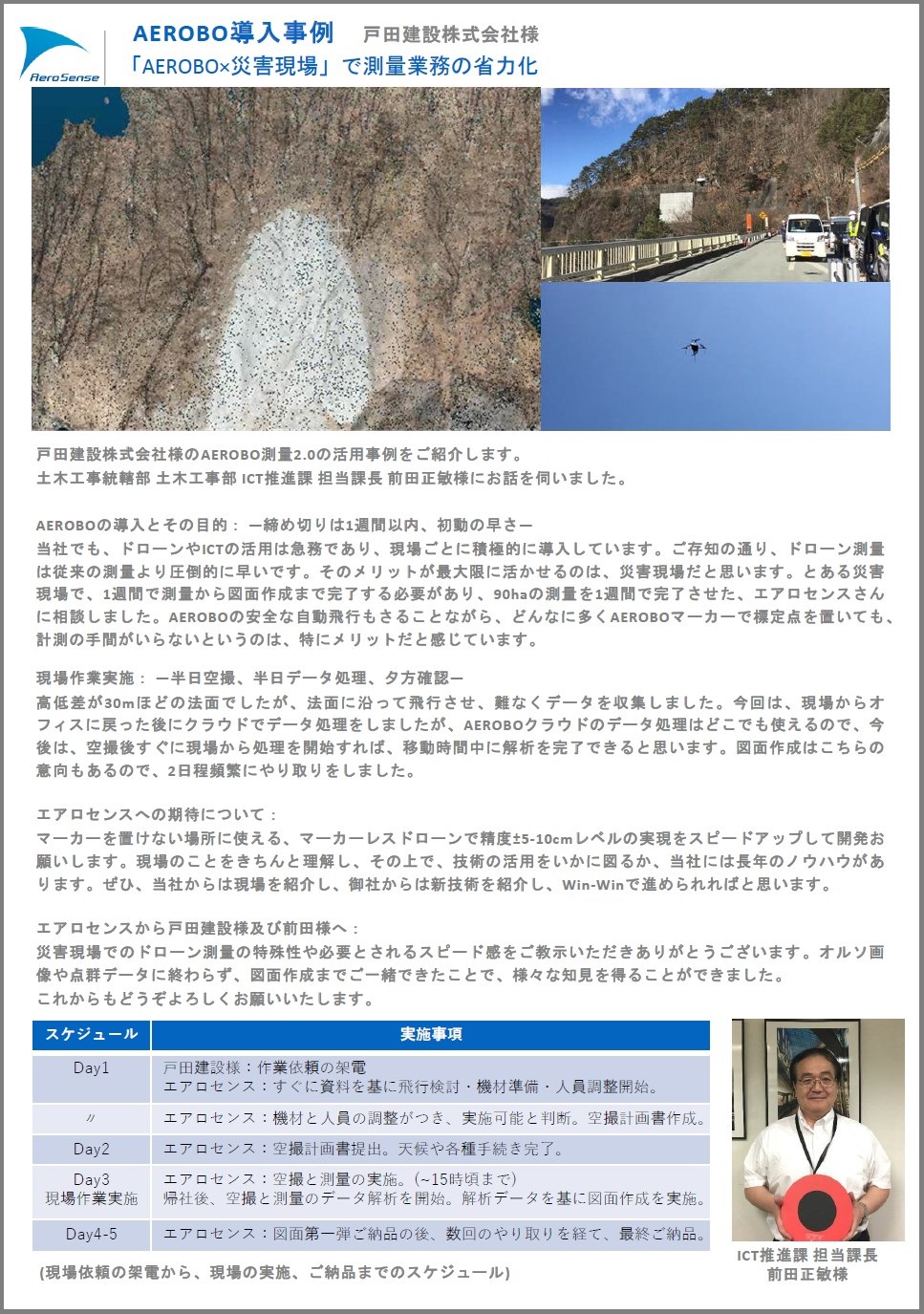 【AEROBO導入事例】戸田建設株式会社様