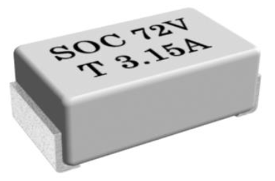 耐ラッシュ小型表面実装型ヒューズ『11CT』