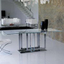 TRILOGY Glass Dining Table by Steelline