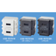 Built-in USB power supply outlet 'USB-R3701W/DG/BK'