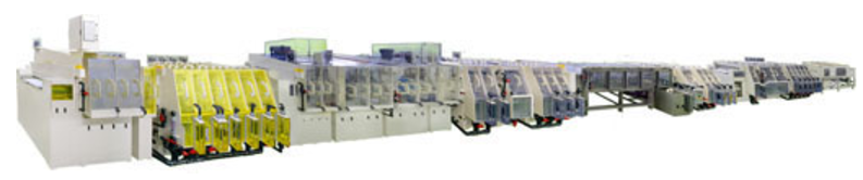 エミネント式現像エッチング剥離ライン