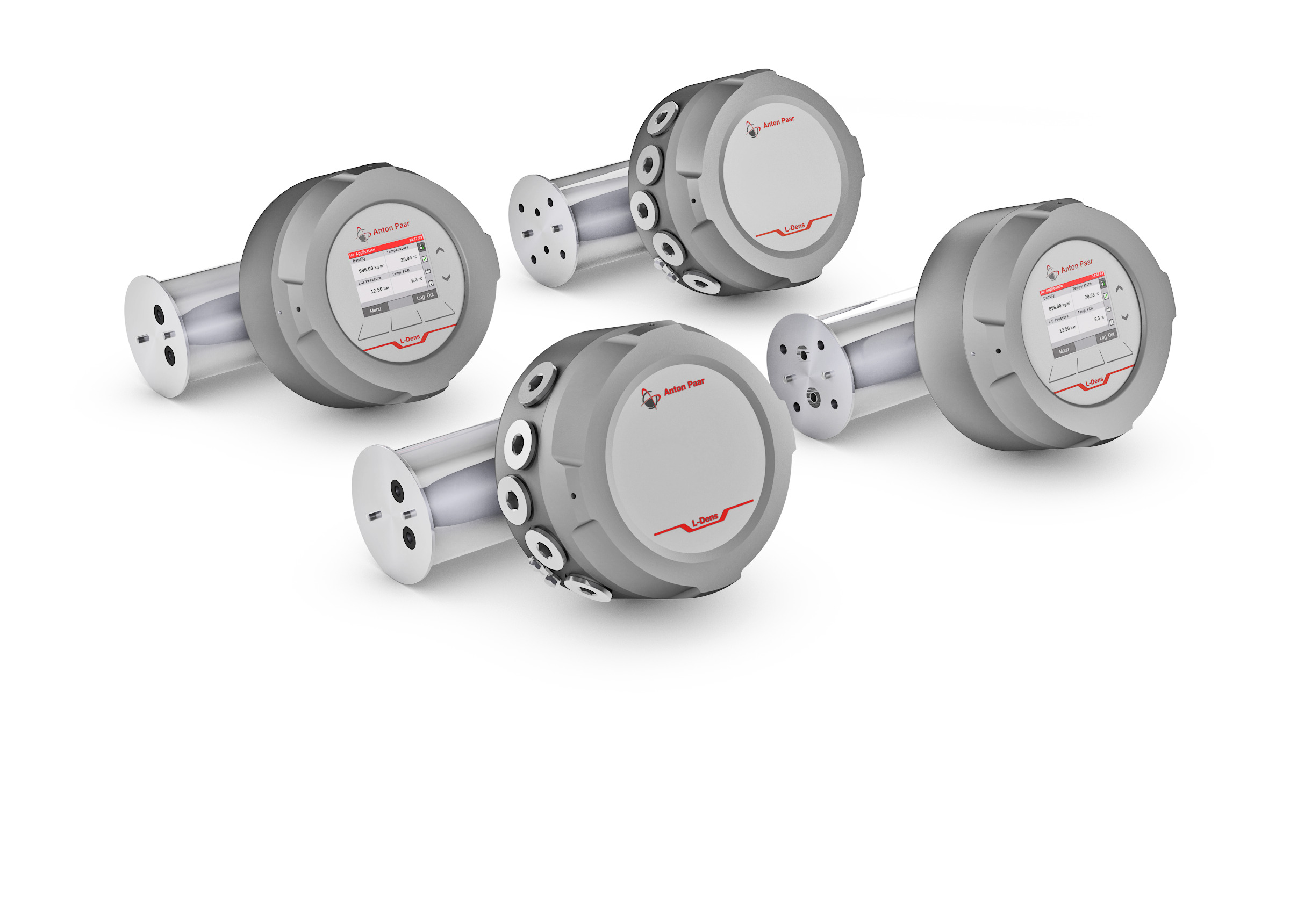 オンライン密度計式　ディーゼル燃料計