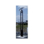 Solar-powered white LED streetlight