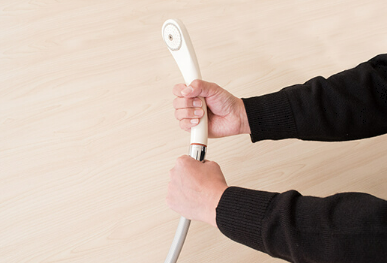 シャワーヘッド交換方法