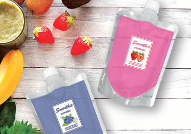 包装資材『透明スパウト袋』