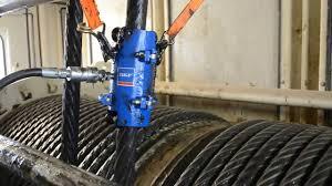 LINCOLN　WRL　ワイヤーロープ用潤滑装置