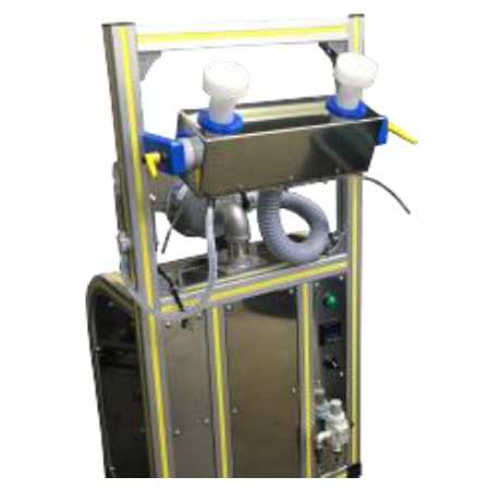 手動式ボトルエアー洗瓶機『CR9-01/CR9-02』