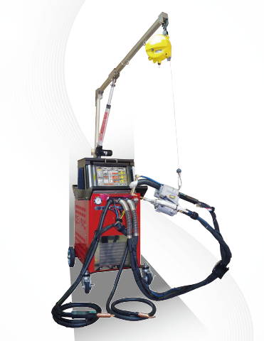 タッチパネル式PC搭載スポット溶接機『MONSTER』 栄和製作所