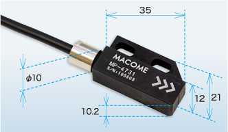 【ロボット向け】MP-4731 非接触変位センサー