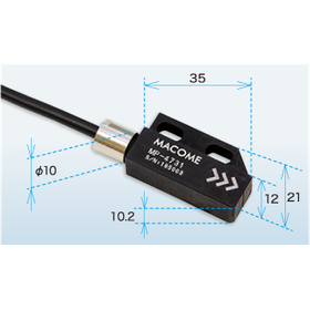 【自動車サスペンション向け】　非接触リニア変位センサー