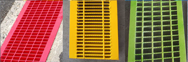 滑り止めカラーグレーチング