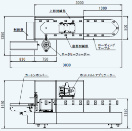縦型カートニングマシン『12VHL-60HG』
