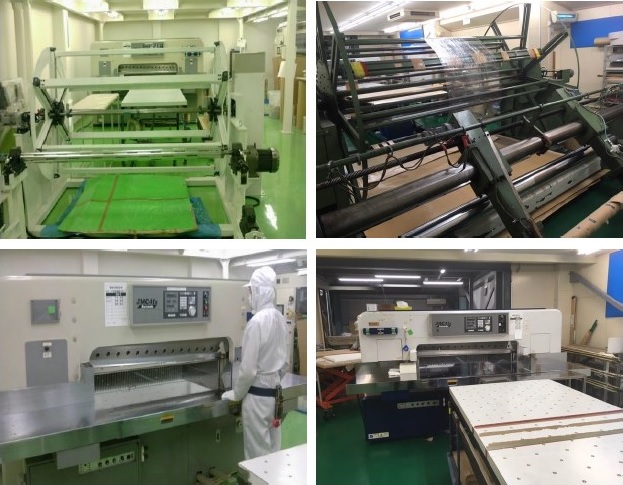 断裁加工　クリーンルーム1万クラス内！【大型タイコ断裁機】　