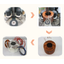 Toroidal transformer.